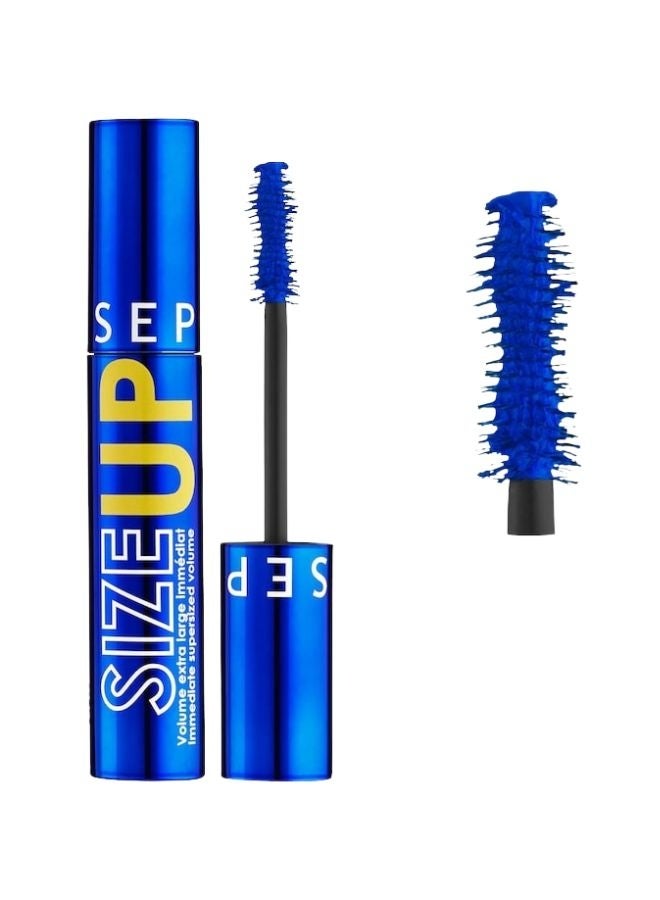 SEPHORA COLLECTION Size Up Mascara - Supersized Volume, Blue, 12.5ml | Smudge-Proof & Long-Lasting - Image 1